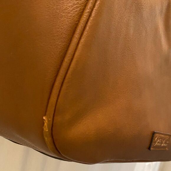 Pioneer Woman Caroline Faux Leather Handbag Tote Bag - Picture 8 of 9